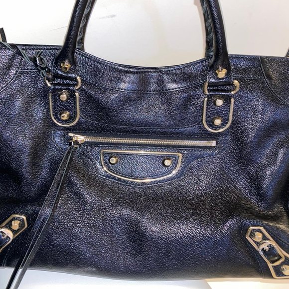 BALENCIAGA Classic Metallic Edge City Bag - Picture 1 of 3
